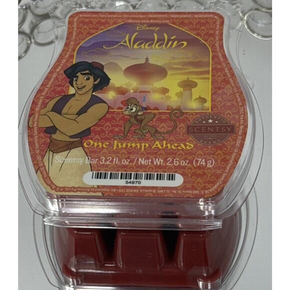 Scentsy Disney Aladdin Wax Collection Limited Edition Set of 5 Bars NEW IN BOX! - Picture 11 of 16
